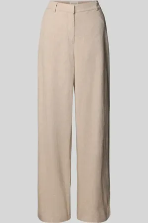 MSCH Straight Leg Leinenhose mit Eingrifftaschen Modell 