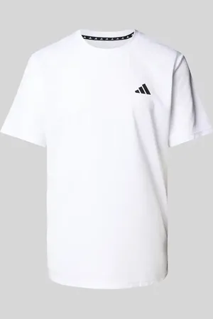 adidas T-Shirt mit Label-Print in , Größe L
