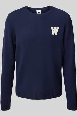 WoodWood Wollpullover in Strick-Optik in , Größe L