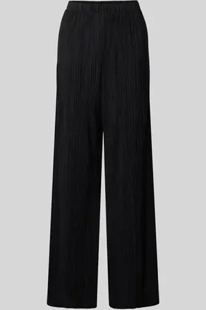 VILA Wide Leg Stoffhose mit Plisseefalten Modell 