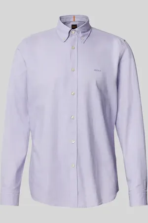 HUGO BOSS Regular Fit Freizeithemd mit Button-Down-Kragen Modell 