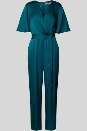 Christian Berg Jumpsuit in Wickel-Optik in , Größe 32