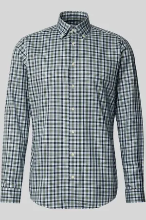 Christian Berg Regular Fit Freizeithemd mit Button-Down-Kragen in , Größe 39/40