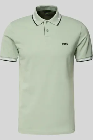HUGO BOSS Poloshirt mit Label-Detail Modell 