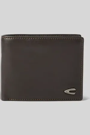 Camel Active Lederportemonnaie mit Logo-Applikation Modell 
