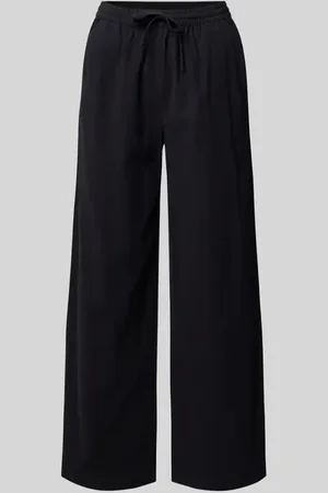 soyaconcept Wide Leg Stoffhose mit verkürztem Schnitt Modell 