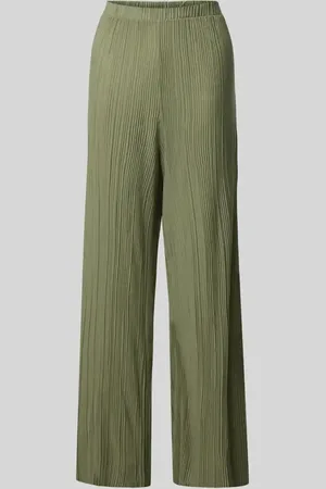 VILA Wide Leg Stoffhose mit Plisseefalten Modell 