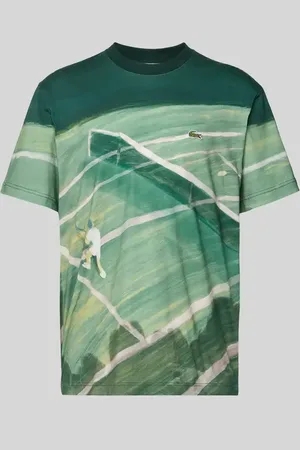 Lacoste T-Shirt mit Logo-Badge in , Größe L
