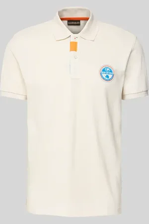 Napapijri Regular Fit Poloshirt mit Label-Stitching Modell 