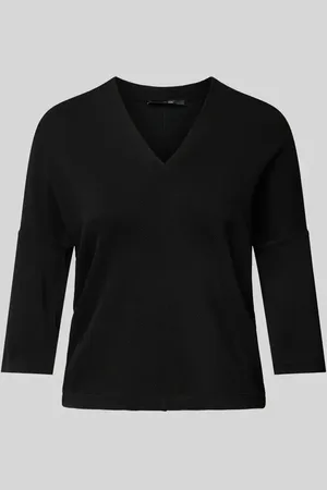 Someday T-Shirt mit V-Ausschnitt und 3/4-Arm Modell 