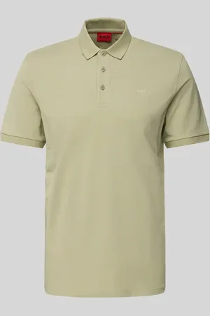 HUGO BOSS Poloshirt mit Label-Print Modell 