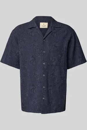 JACK & JONES Freizeithemd mit Knopfleiste Modell 