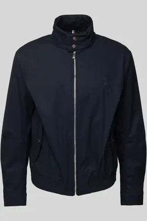 HUGO BOSS Jacke mit Stehkragen in , Größe 46
