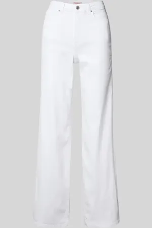 ONLY Wide Leg Jeans aus Baumwoll-Mix Modell 