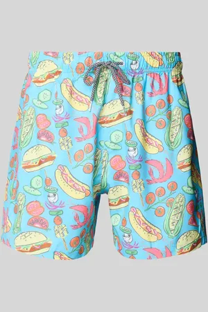 BOARDIES Badehose im Allover-Look Modell 