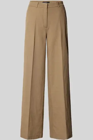 Cambio Relaxed Fit Leinenhose mit Eingrifftaschen in , Größe 32