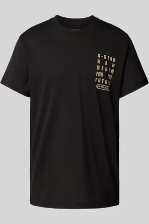 G-Star T-Shirt mit Label-Print in , Größe L