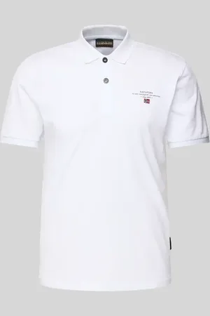 Napapijri Regular Fit Poloshirt mit Label-Stitching Modell 