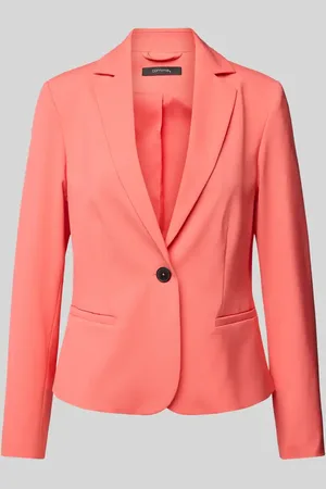 Comma, Regular Fit Blazer mit Reverskragen und Knopfverschluss in , Größe 36