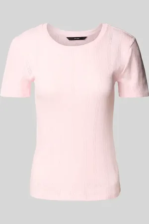 VERO MODA Slim Fit T-Shirt aus reiner Baumwolle Modell 