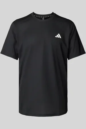 adidas T-Shirt mit Label-Print in , Größe S