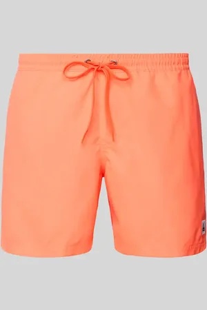 Quiksilver Badehose mit Label-Detail und elastischem Bund in , Größe L