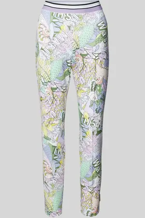 Marc Cain Skinny Fit Stoffhose mit fixierten Bügelfalten in , Größe 34