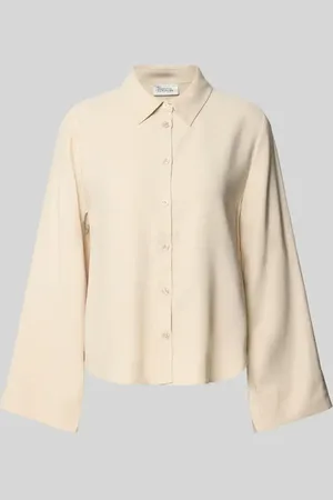 My Essential Wardrobe Regular Fit Bluse mit durchgehender Knopfleiste Modell 