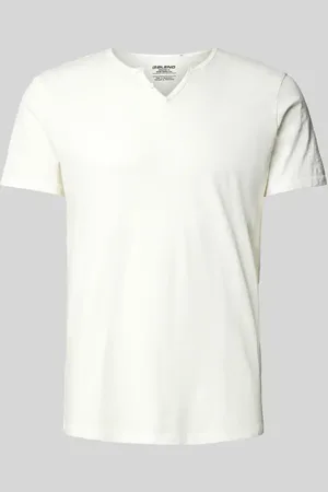 Blend T-Shirt mit Serafino-Ausschnitt in , Größe 3XL