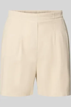 VERO MODA Regular Fit Shorts aus Viskose-Leinen-Mix Modell 