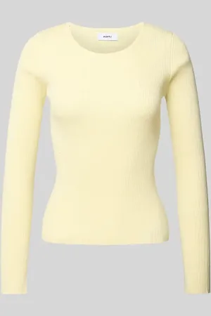Moves Longsleeve in Ripp-Optik mit Rundhalsausschnitt Modell 