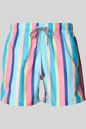 BOARDIES Badehose mit Streifenmuster Modell 