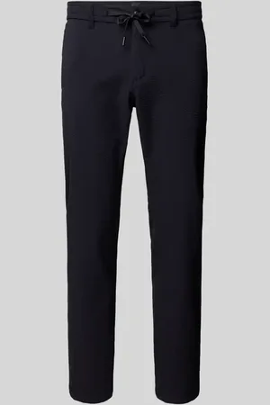 HUGO BOSS Tapered Fit Chino mit Strukturmuster in , Größe 32/32