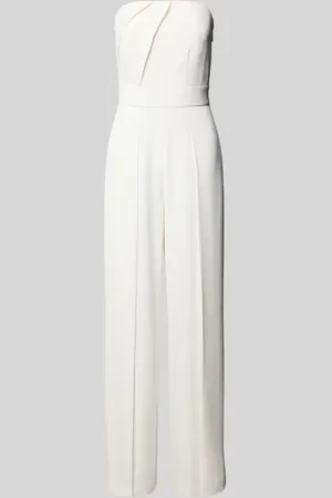 Comma, Jumpsuit im Off-Shoulder-Look mit gelegten Falten in , Größe 40