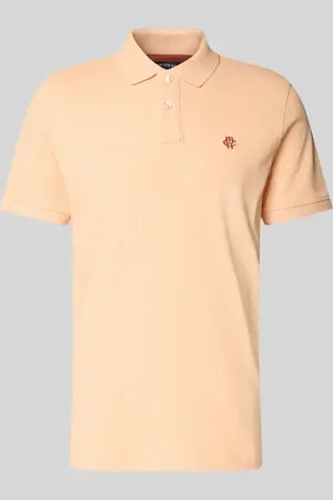 McNeal Regular Fit Poloshirt mit Knopfleiste und Label-Stitching in , Größe L