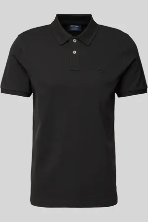McNeal Regular Fit Poloshirt mit Knopfleiste und Label-Stitching in , Größe L