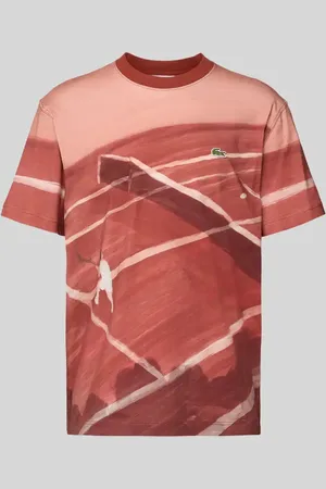 Lacoste T-Shirt mit Logo-Badge in , Größe L