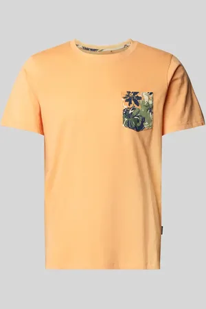 Blend T-Shirt mit geripptem Rundhalsausschnitt Modell 
