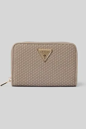 Guess Portemonnaie in Flecht-Optik Modell 