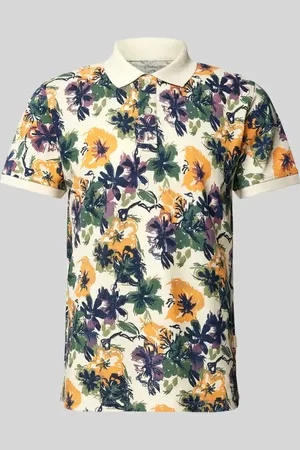 Blend Regular Fit Poloshirt mit gerippten Abschlüssen Modell 