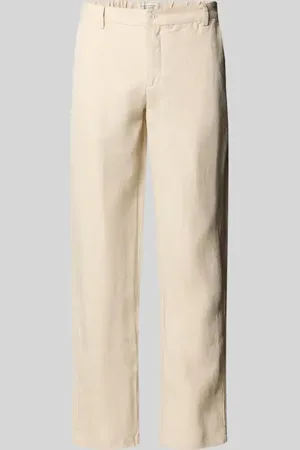 Casual Friday Regular Fit Leinenhose mit Eingrifftaschen Modell 