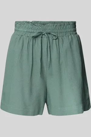 VERO MODA Loose Fit Shorts aus Viskose-Leinen-Mix Modell 