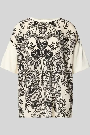 Max Mara T-Shirt mit überschnittenen Schultern Modell 