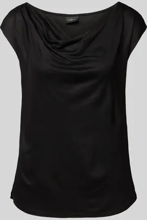 QS by s.Oliver Loose Fit Shirt aus reiner Viskose in , Größe 34
