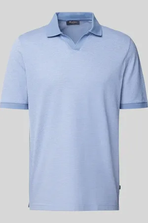 Maerz Poloshirt mit gerippten Abschlüssen in , Größe 48