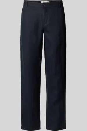 Casual Friday Regular Fit Leinenhose mit Eingrifftaschen Modell 
