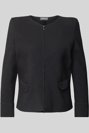 Emporio Armani Blazer mit Rundhalsausschnitt in , Größe 36