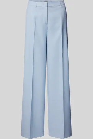 More & More Straight Leg Stoffhose mit Bügelfalten in , Größe 40