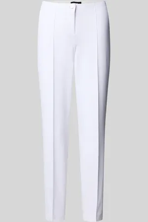 Cambio Skinny Fit Stoffhose mit fixierten Bügelfalten Modell 