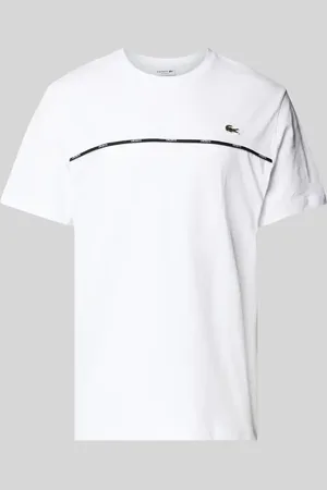 Lacoste T-Shirt mit Logo-Badge in , Größe L
